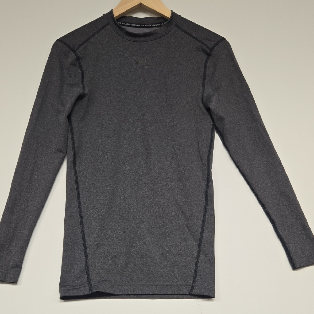 Under Armour Men's Charcoal Long Sleeve Compression Top